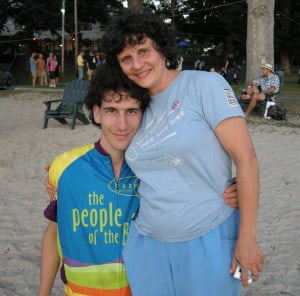Ben & Mom (NY Ride 2008)