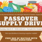Passover Supply Drive