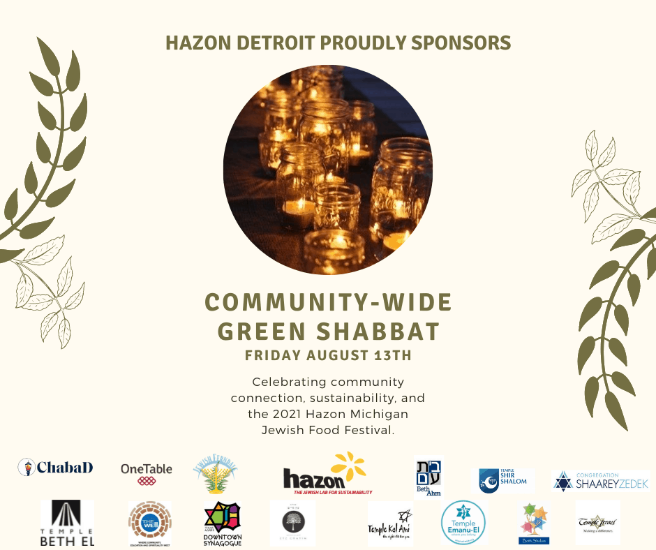 Metro Detroit Community-Wide Green Shabbat